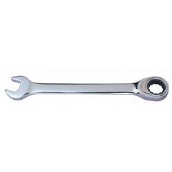Klucz płasko - oczkowy z grzechotką KS TOOLS